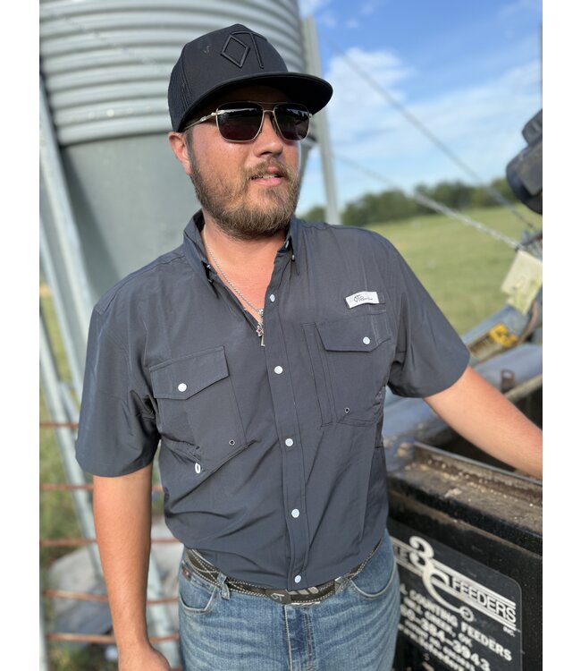 Cutter Short Sleeve 2.0 Dark Charcoal