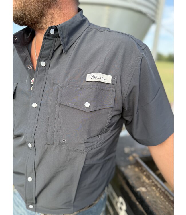 Cutter Short Sleeve 2.0 Dark Charcoal