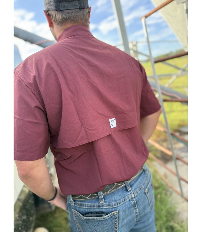 Cutter Short Sleeve 2.0 Sangria Heather