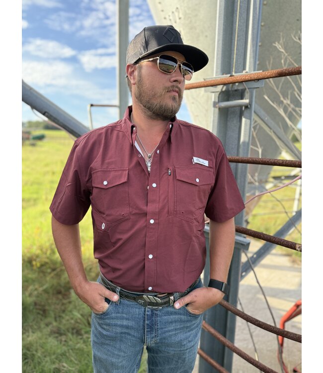 Cutter Short Sleeve 2.0 Sangria Heather