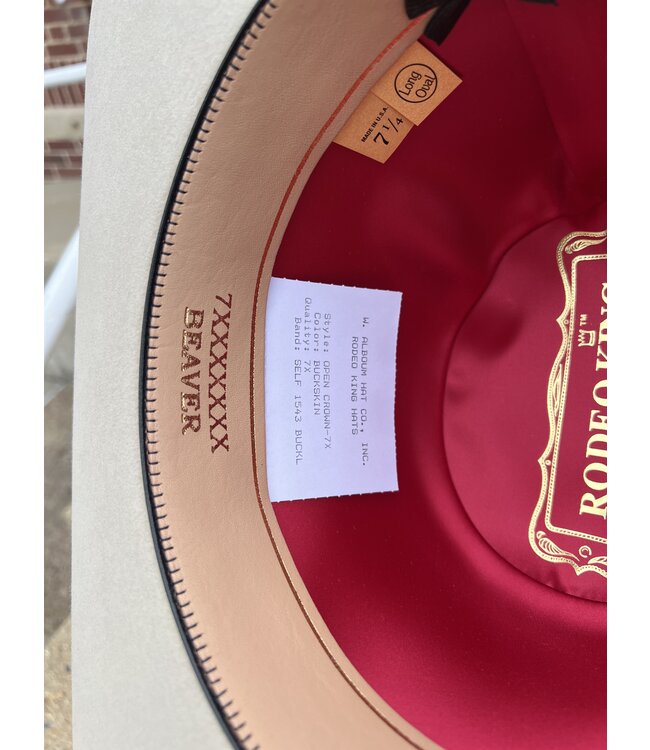 Rodeo King 7X Buckskin