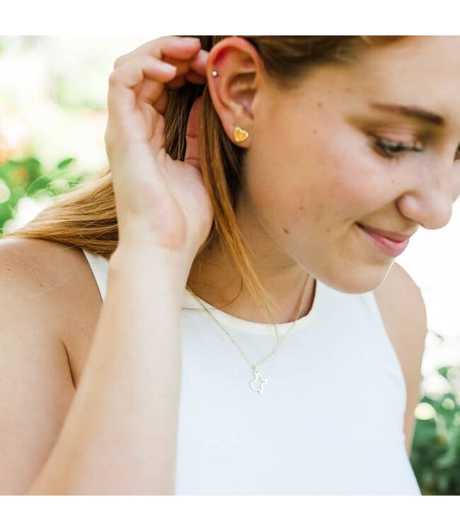 Gold Texas Necklace