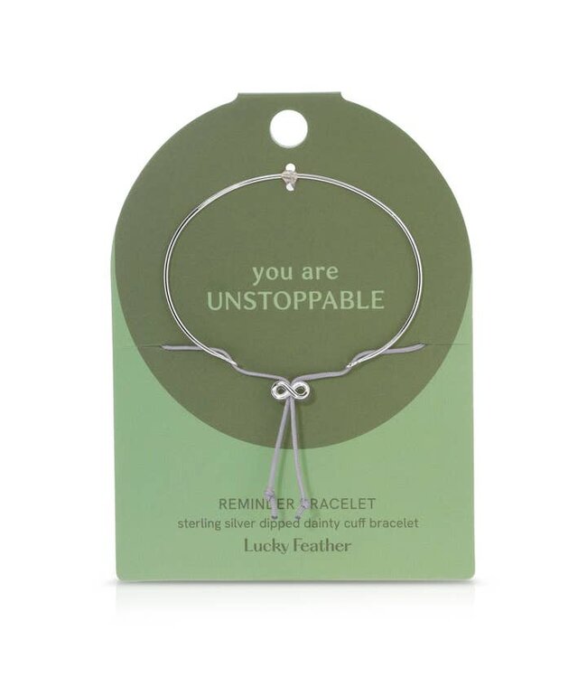 Unstoppable (Infinity) - Silver Bracelet