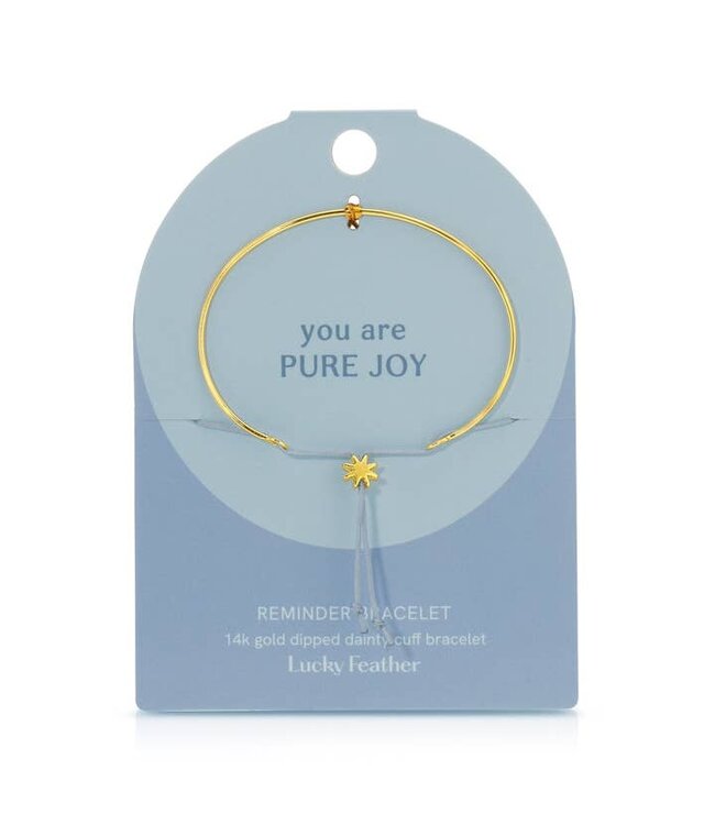 Pure Joy  - Gold Bracelet