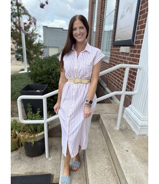 The Belted Midi Dress CR2524
