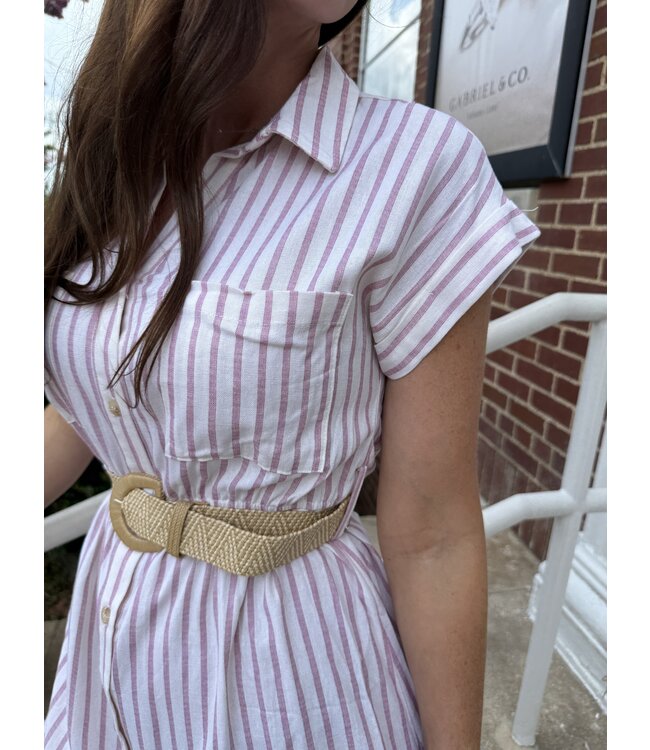 The Belted Midi Dress CR2524