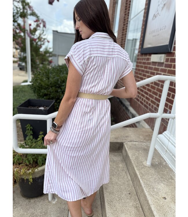 The Belted Midi Dress CR2524