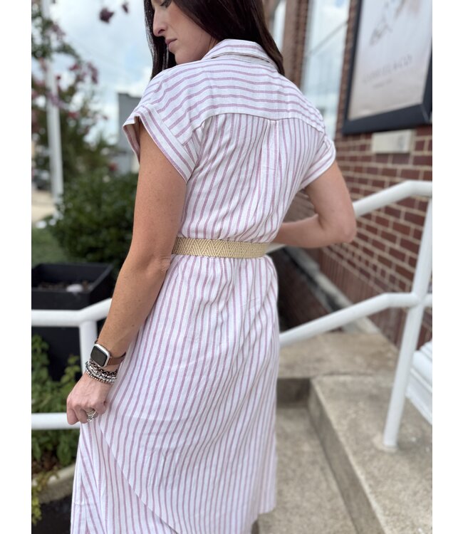 The Belted Midi Dress CR2524