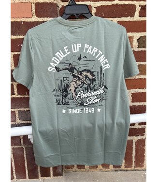 Panhandle Slim PU21T06932 Graphic Tee Jade