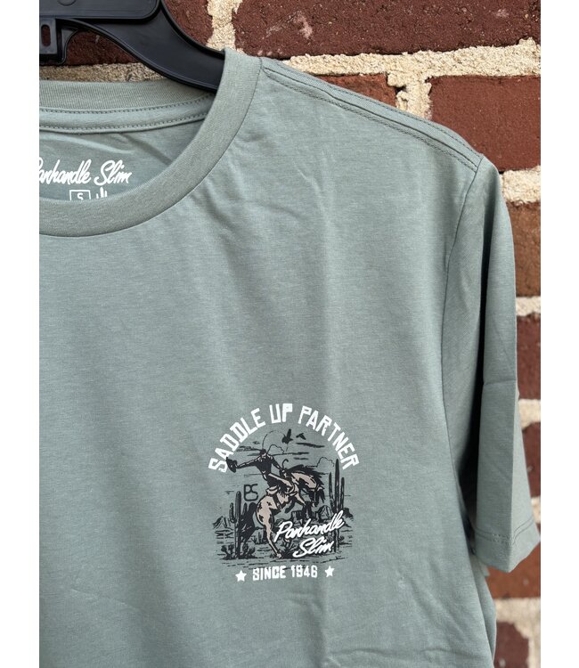 PU21T06932 Graphic Tee Jade