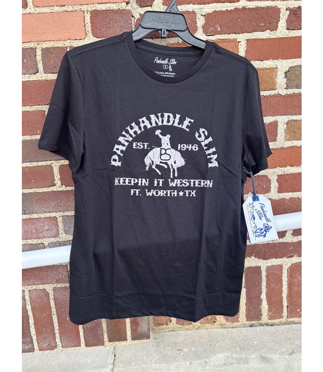 PU21T06933 Graphic Tee Black