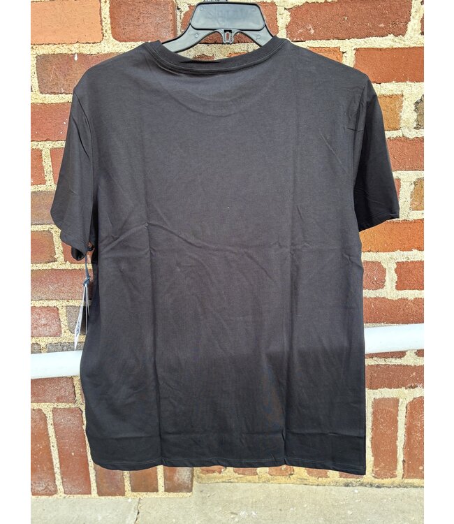 PU21T06933 Graphic Tee Black
