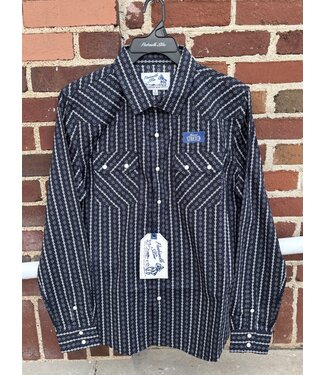 Panhandle Slim PMN2S06908 LS Snap Navy