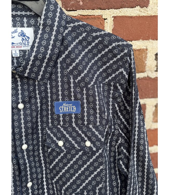 PMN2S06908 LS Snap Navy