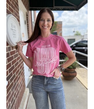 Dear Heart Eyes On Jesus Tee