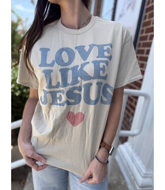 wkndr Love Like Jesus Graphic Tee