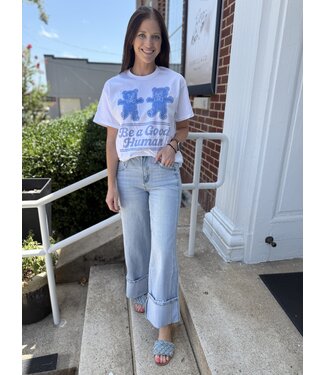 wkndr Be A Good Human Graphic Tee