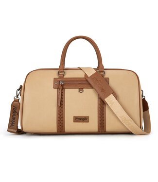 montana west Wrangler Tan Overnight Bag WG185-5110TN