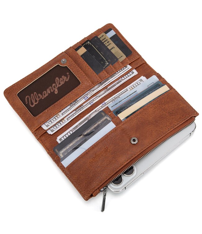 Wrangler Boot Stitch Wallet WG145-212BR