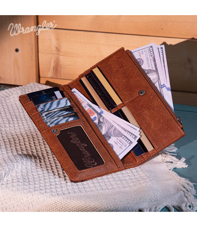 Wrangler Boot Stitch Wallet WG145-212BR