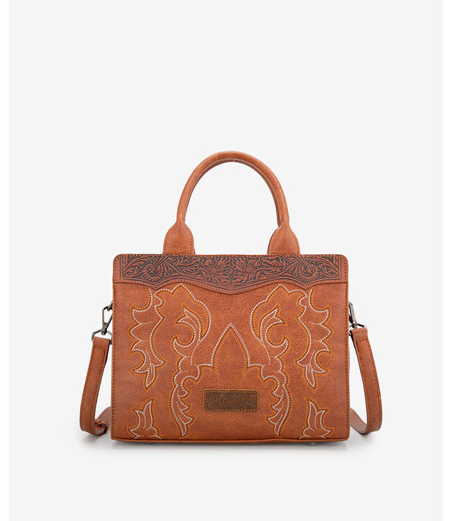 Wrangler Tote Boot Stitch Brown WG145G-9250BR