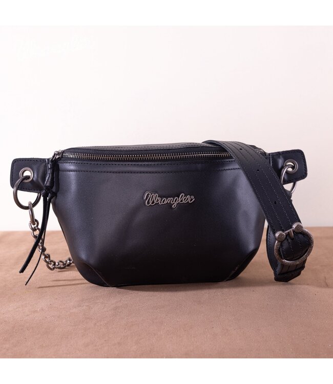 Wrangler Bum Bag Black WG30-194BK