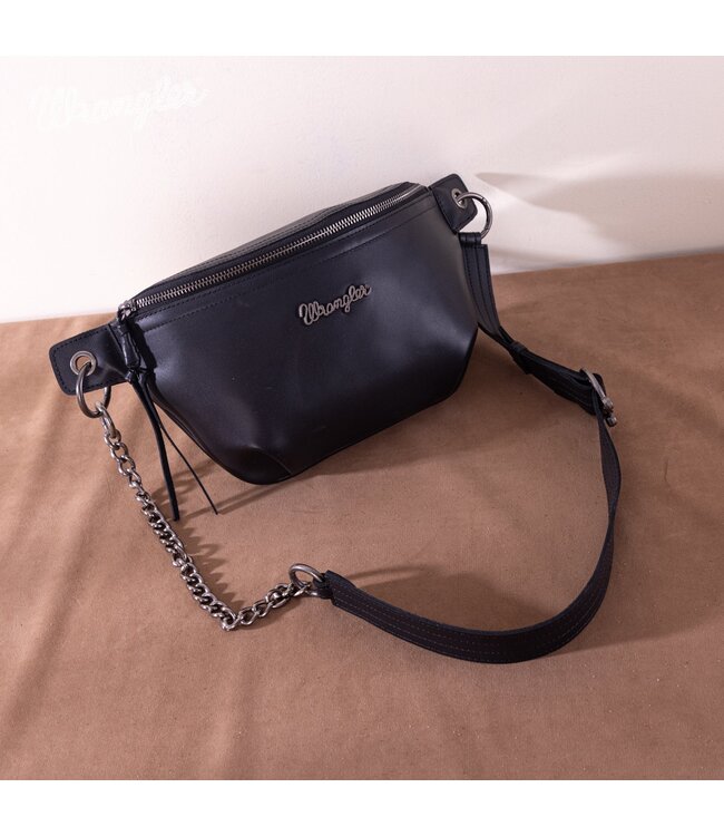 Wrangler Bum Bag Black WG30-194BK