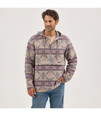 Wrangler 112368214 1/4 Zip Hooded Popover