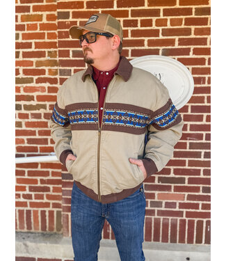 Wrangler 112368287 Aztec Bomber Jacket