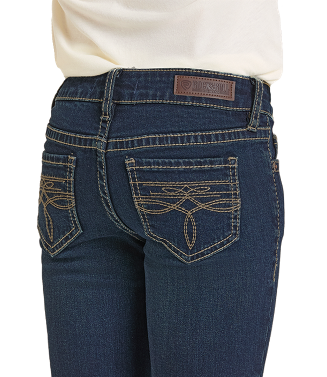 BG4MD07396 Girls Dark Vintage Boot Cut