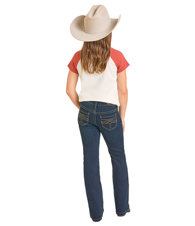 BG4MD07396 Girls Dark Vintage Boot Cut