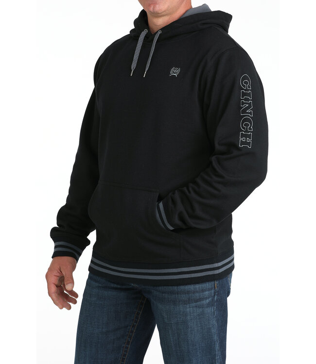 MWK1206033 Fleece Hoodie Black