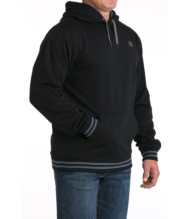 MWK1206033 Fleece Hoodie Black