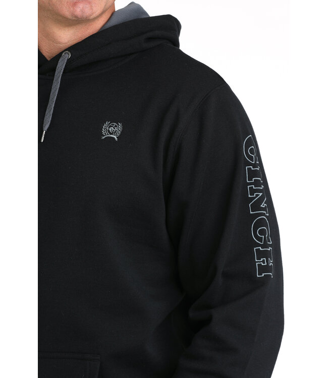 MWK1206033 Fleece Hoodie Black