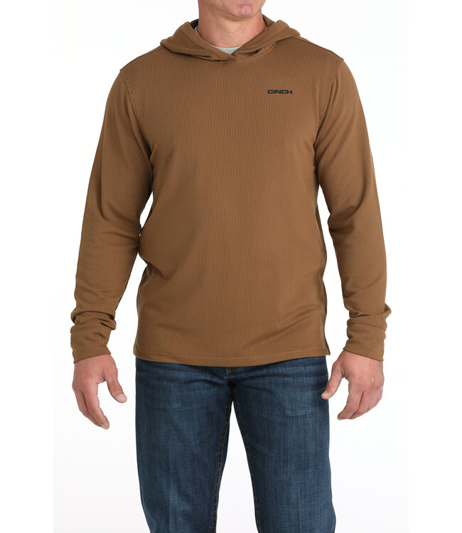 MTK1671001 Knit Hoodie Brown