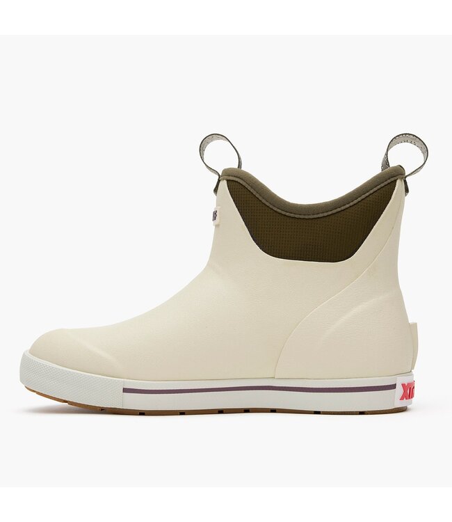 XWADBC10 Deck Boot Bone White/Dark Olive