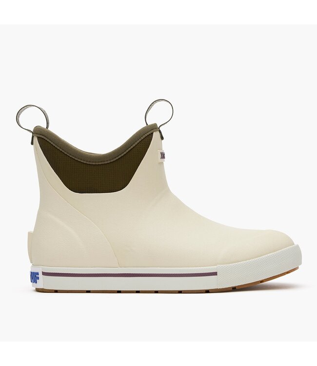 XWADBC10 Deck Boot Bone White/Dark Olive