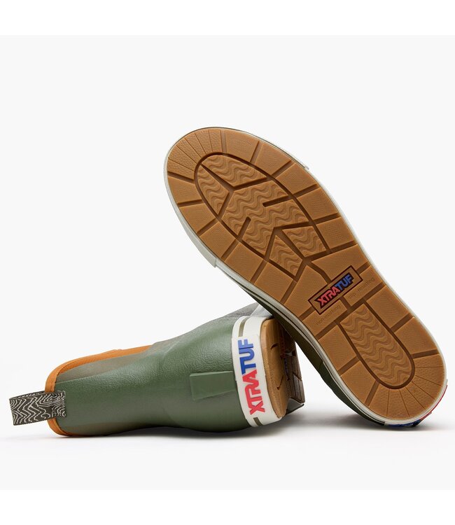 XMADBC30 Deck Boot Dark Olive/Spice