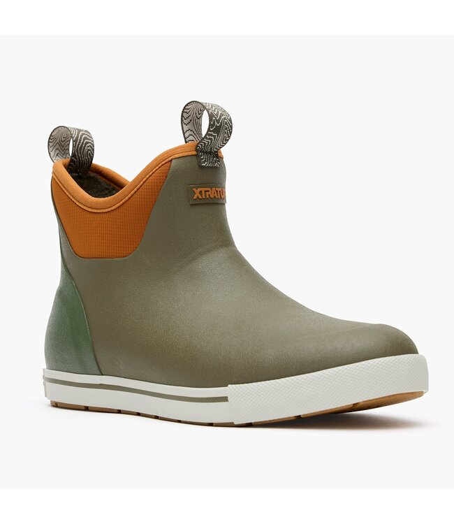 XMADBC30 Deck Boot Dark Olive/Spice
