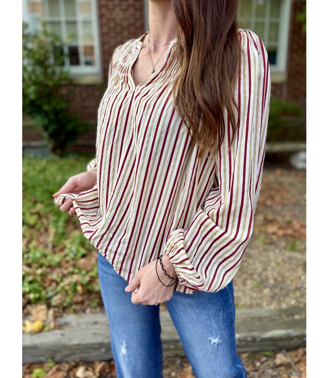 The Burn Out Blouse AT3236