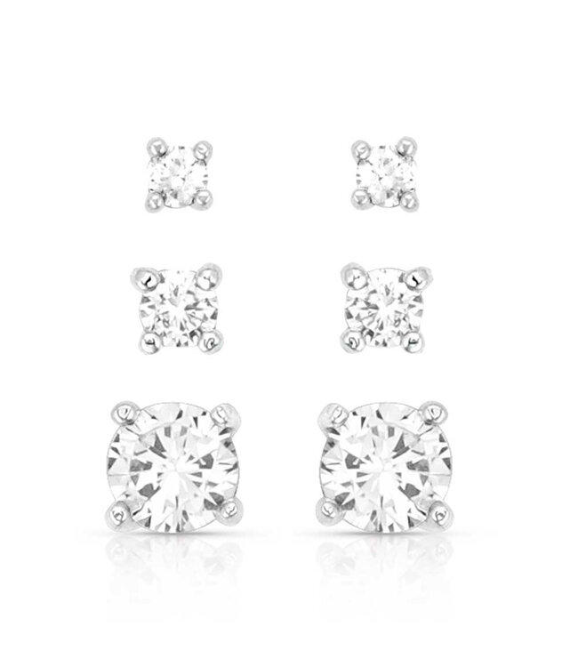 er5646 Shine Bright Triple Earring