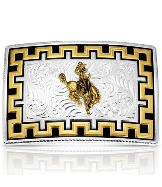 55510-593 Rect TQPnt Bucking Horse