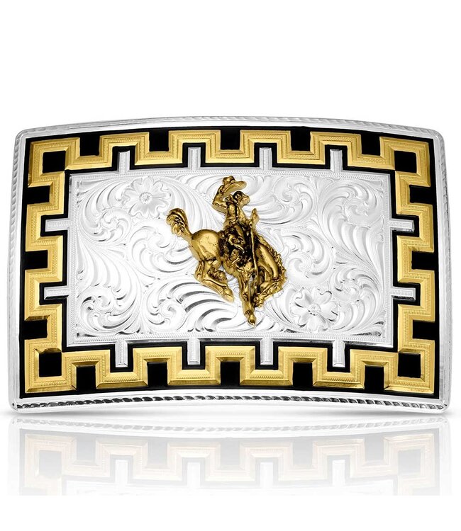 55510-593 Rect TQPnt Bucking Horse