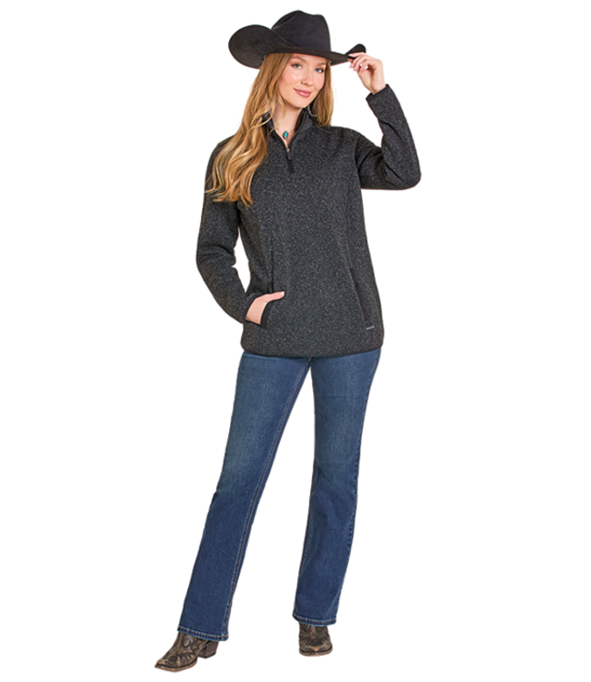 DW91C08627 Melange Pullover Black