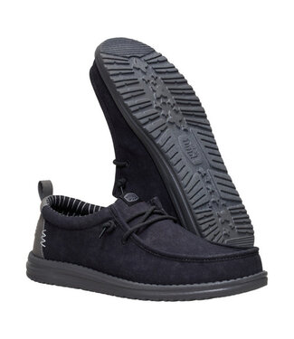 Hey Dude Wally Vintage Classic Black Oyster/Black