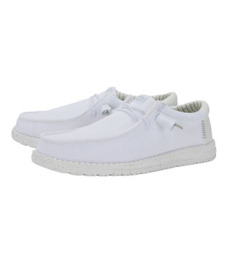 Hey Dude Wally Stretch Sox White 41898-100 R2
