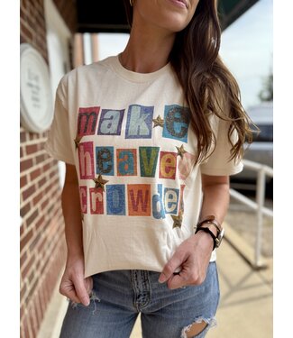 wkndr Make Heaven Crowded Graphic Tee