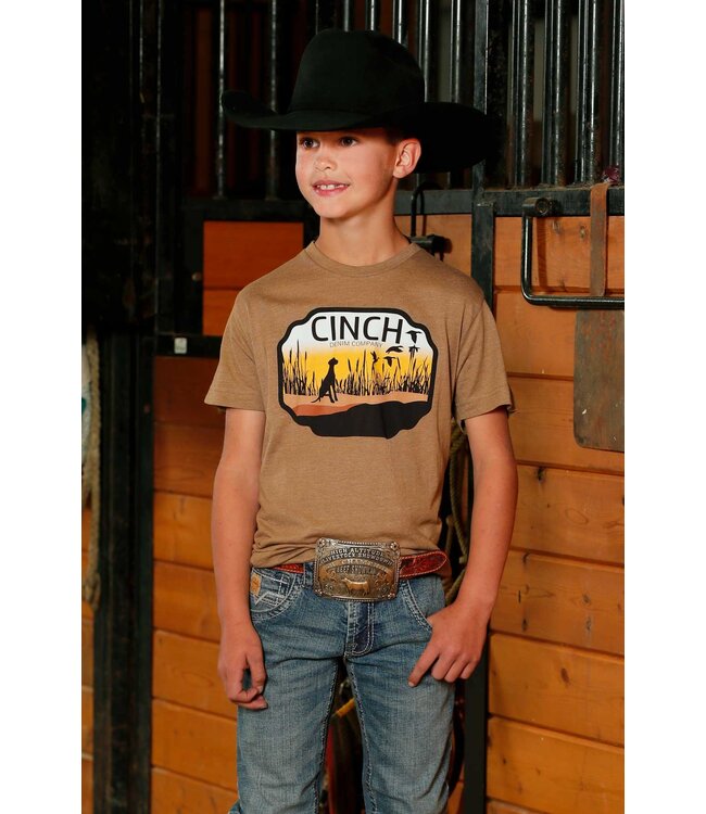 MTT7670167 Youth SS Tee Brown