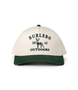 Burlebo VINTAGE WHITETAIL DEER CAP - CREAM