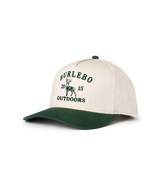 VINTAGE WHITETAIL DEER CAP - CREAM